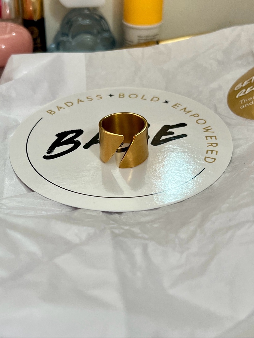 Babe Co + Laurel Ladeville Jodi ring size 8 NWT